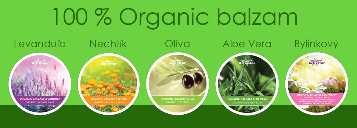 Organické balzamy